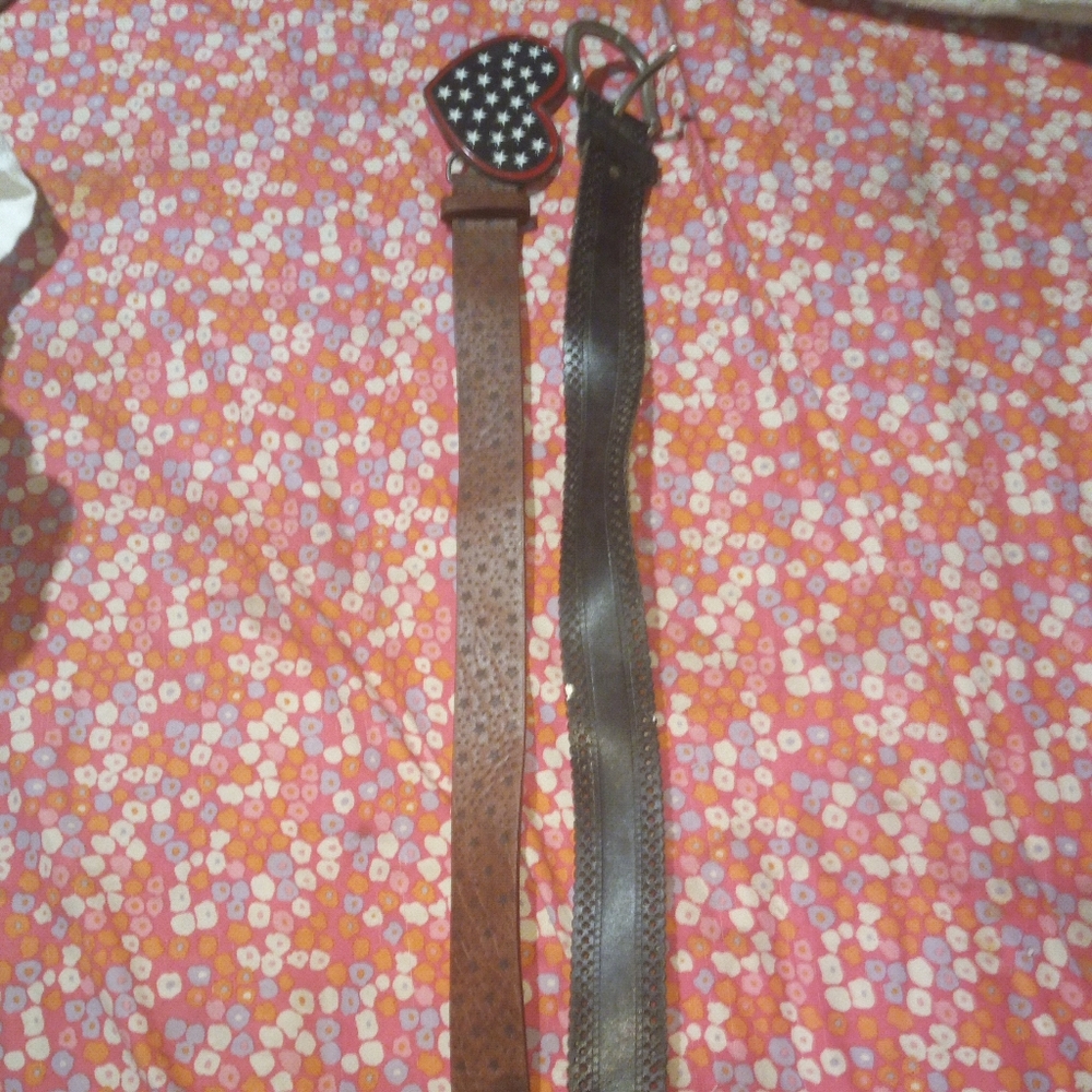 Women's belts 2 of them